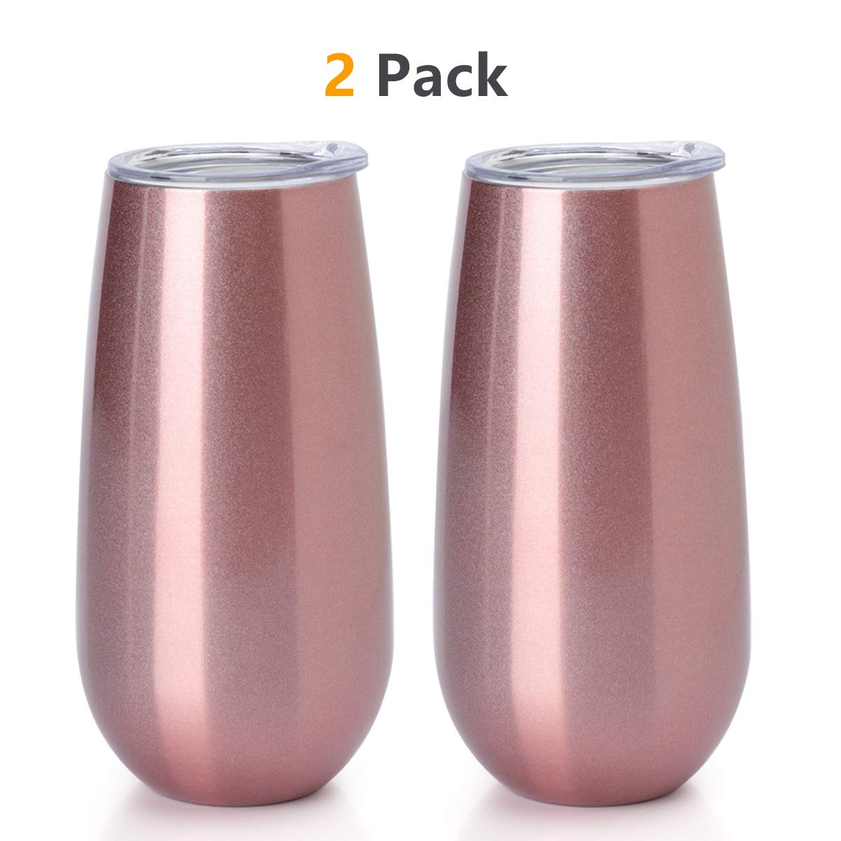 9. COMOOO Insulated Stainless Steel Cups