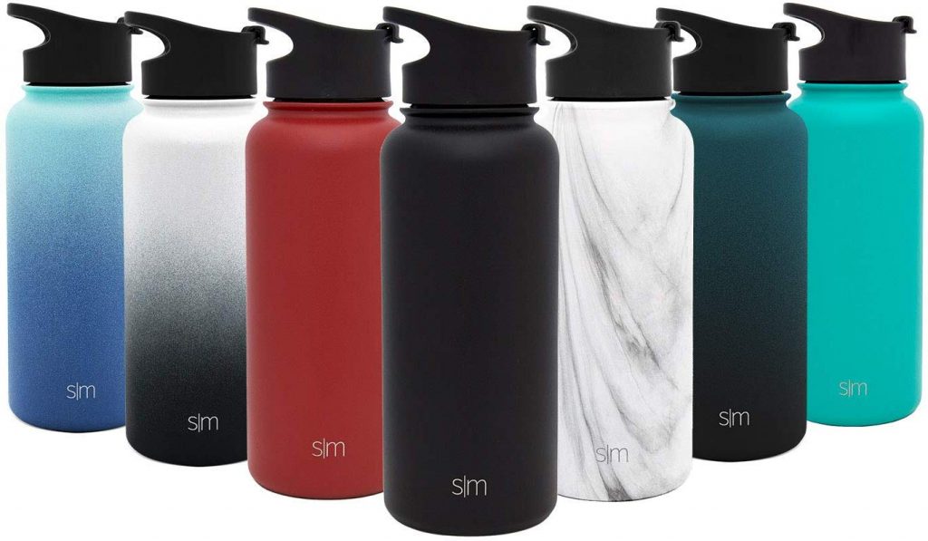 7. Modern simple vacuum insulated bottle: