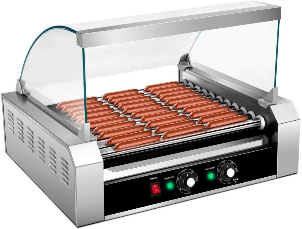 9. Giantex electric hot dog grill cooker: