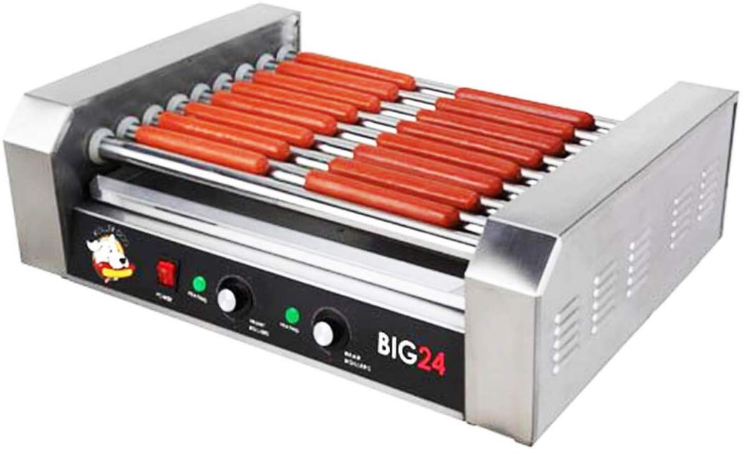 4. Funtime stainless steel RDB24SS roller grill: