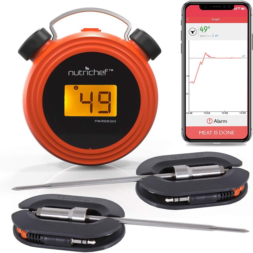 10. Smart Bluetooth Thermometer by Nutrichef
