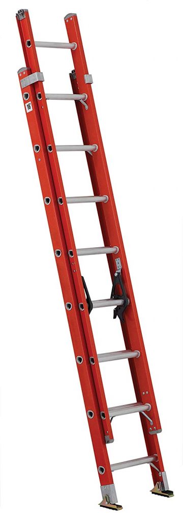 4. Louisville Ladder Fiberglass Extension Ladder