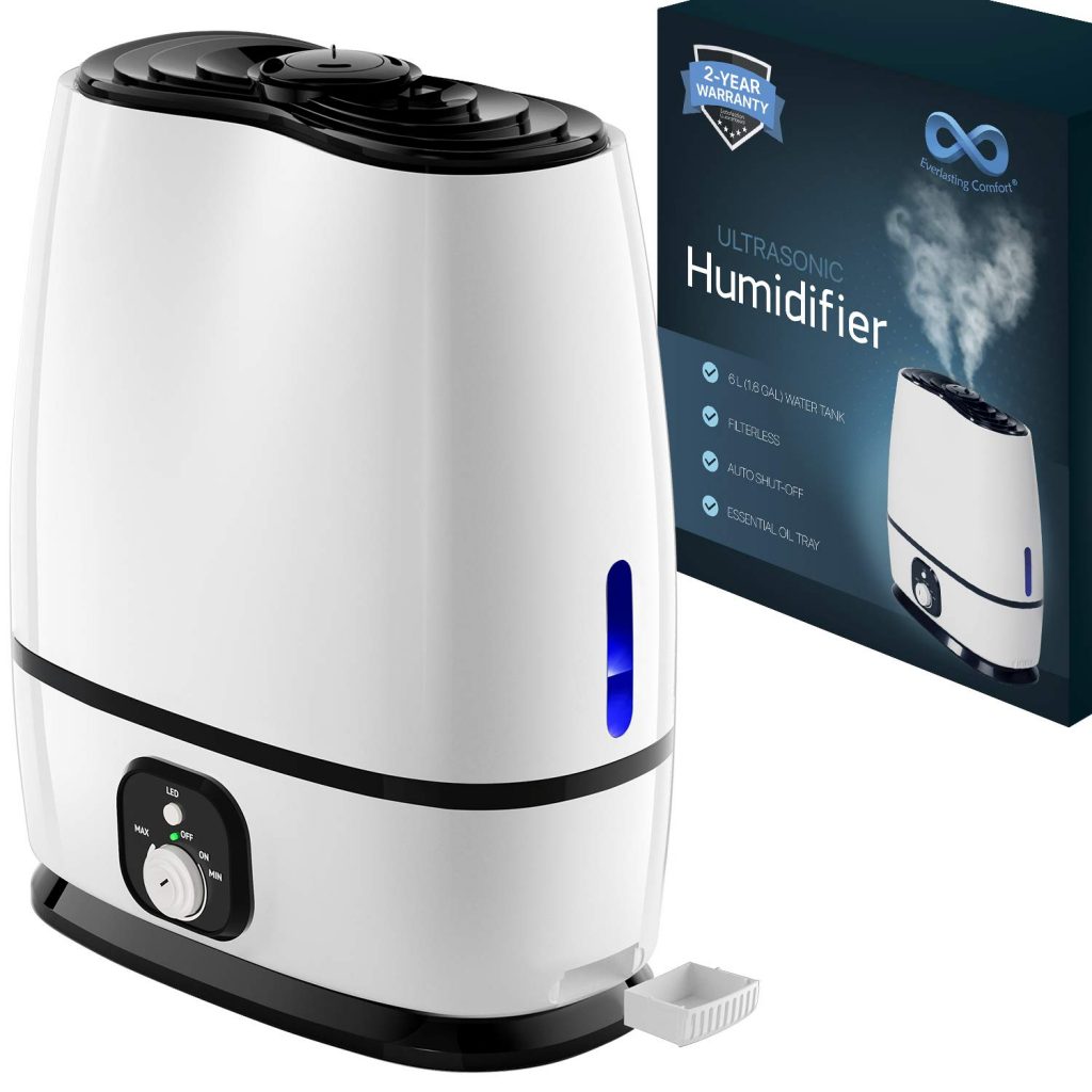 10. Everlasting Comfort Ultrasonic Humidifier