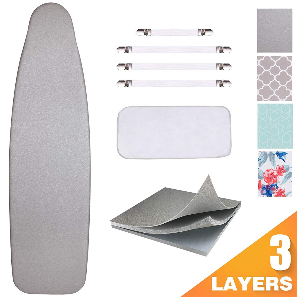 4. SUNKLOOF Ironing Board Cover