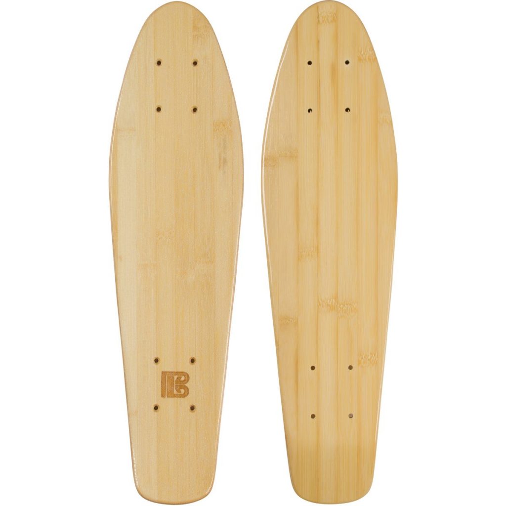 4. Mini Cruiser Blank Skateboard by Bamboo Skateboards