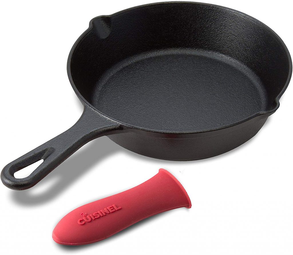 9. Cast Iron Skillet by Cuisinel