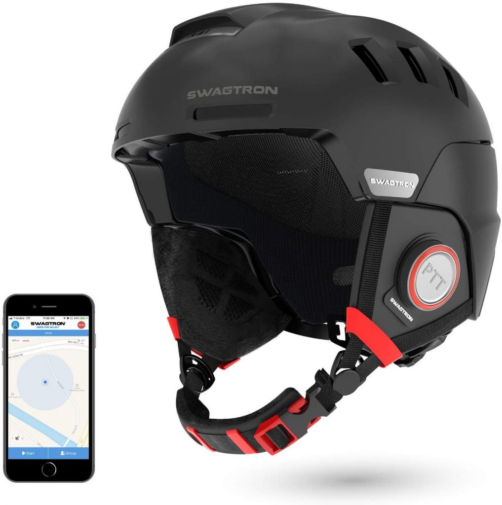 2. Swagtron ski helmet with speaker: