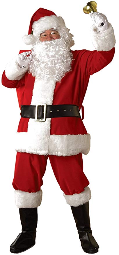3. Rubie's Regal Plush Santa Suit