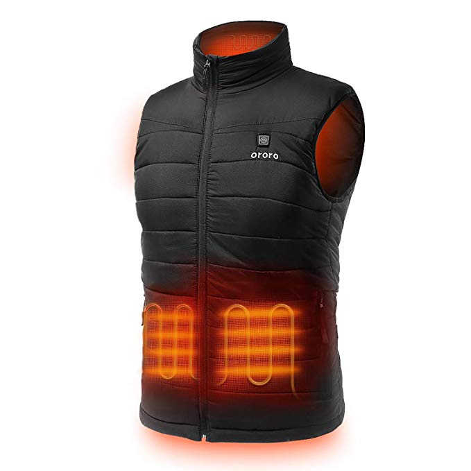 1. ORORO Men's Heated Vest