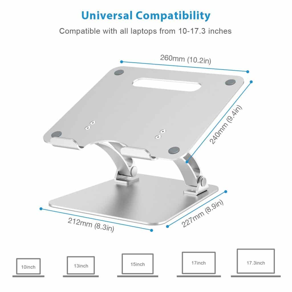 5. Nulaxy Laptop Stand