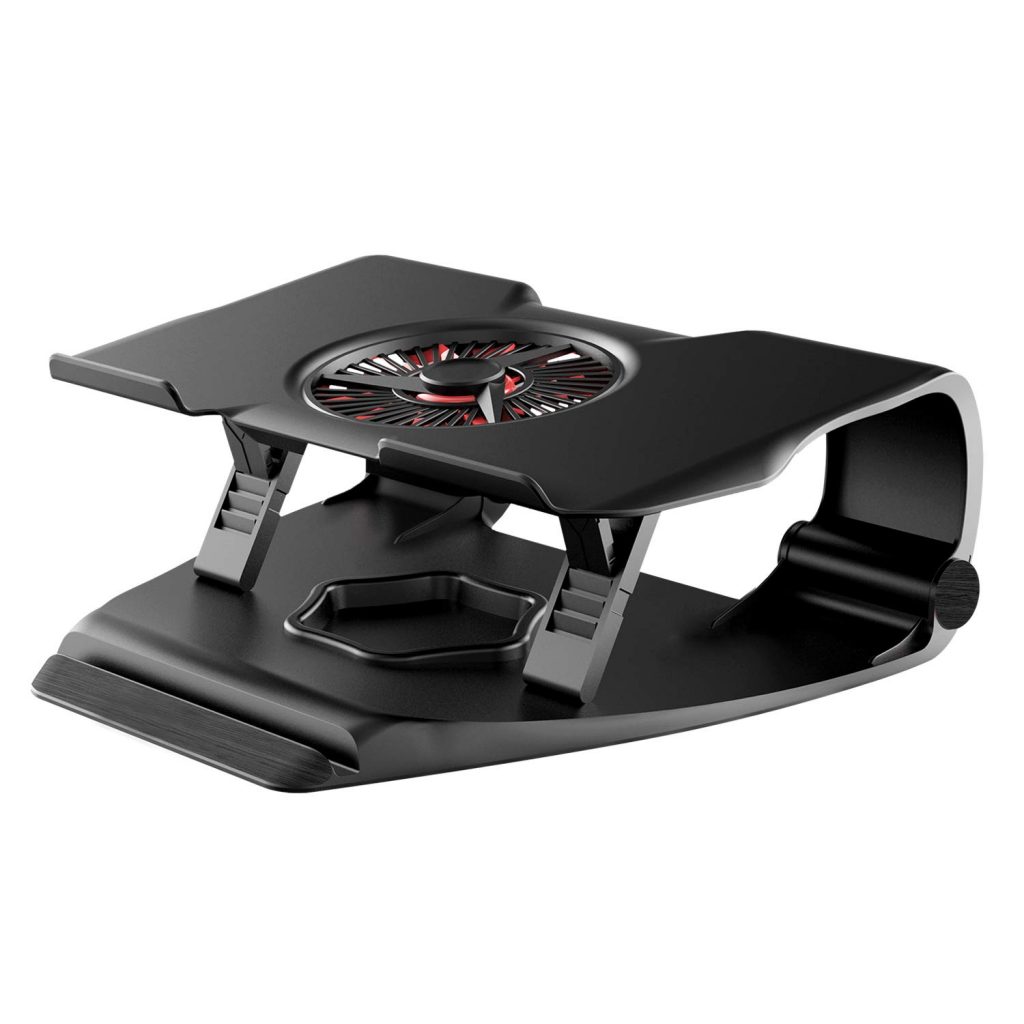 7. Adjustable Laptop Stand with Cooling Fan