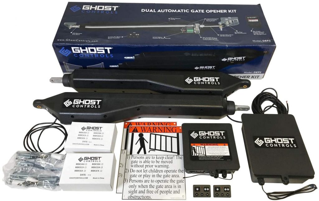 8. Ghost Controls Automatic Gate Opener Kit