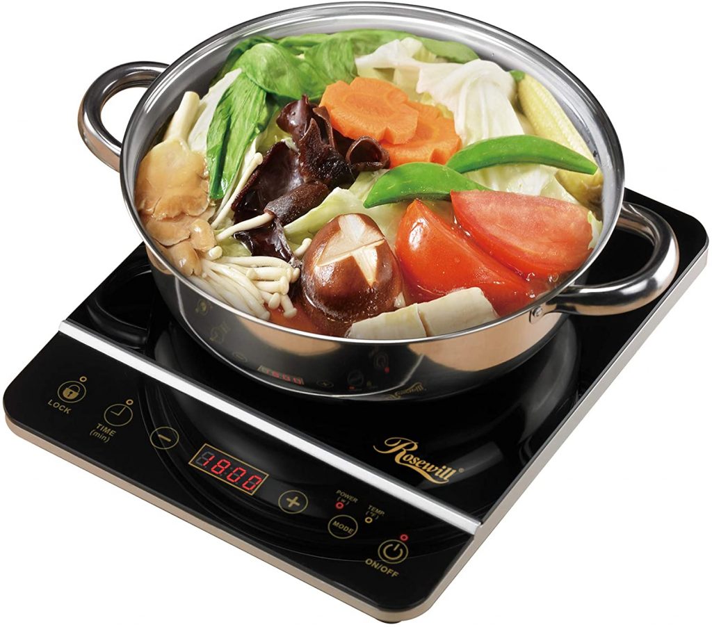 1. Rosewill 1800 Induction Cooker Cooktop