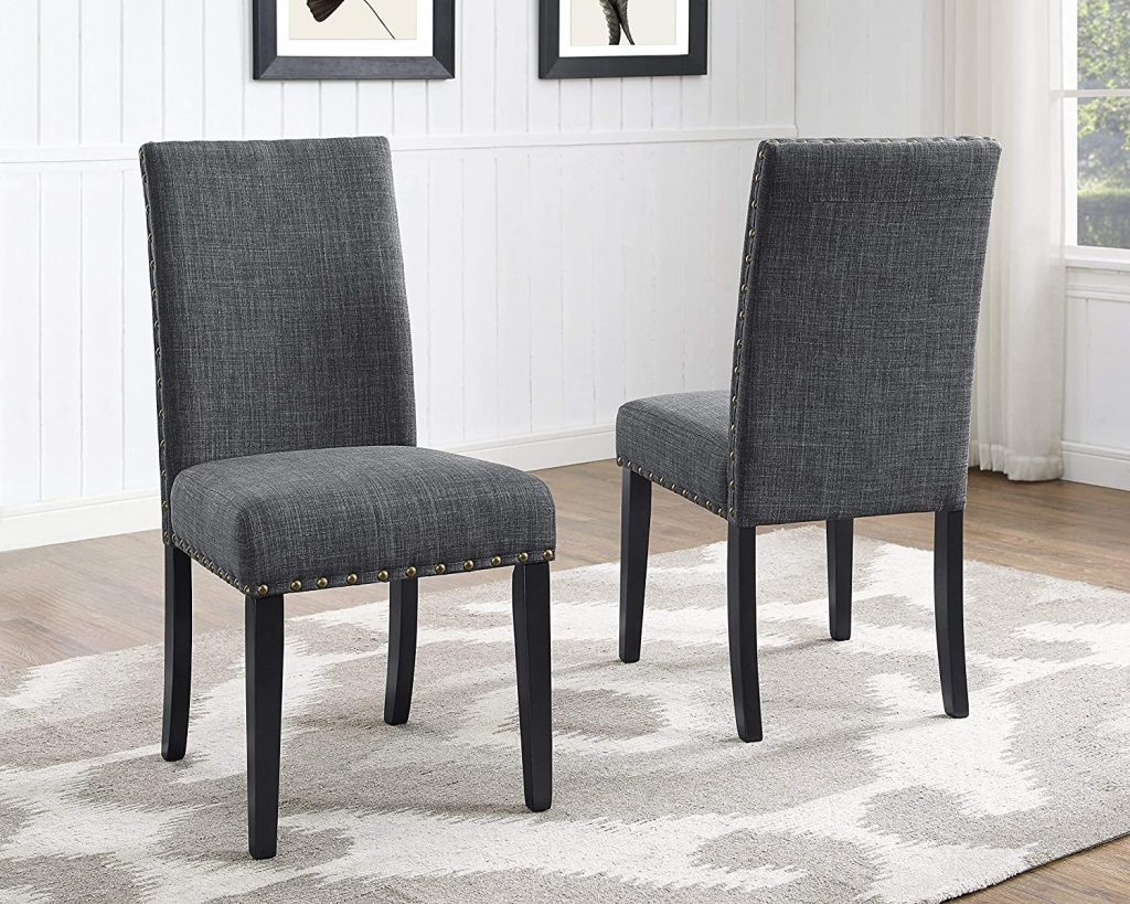 8. Roundhill Furniture Biony Dining Chairs