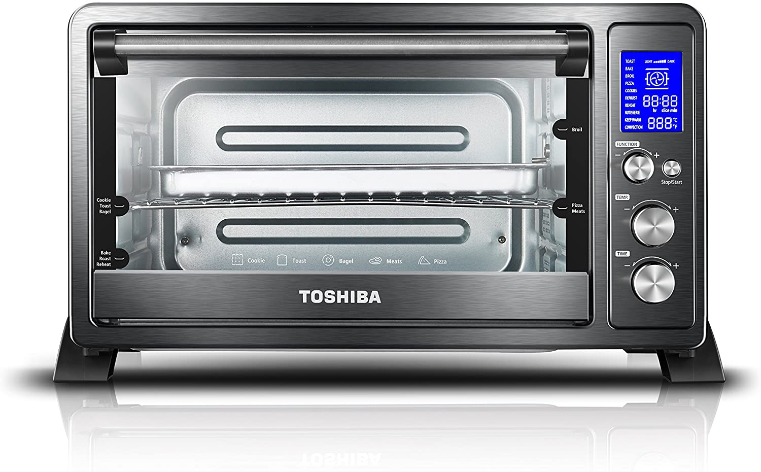 5. Toshiba Digital Toaster Oven