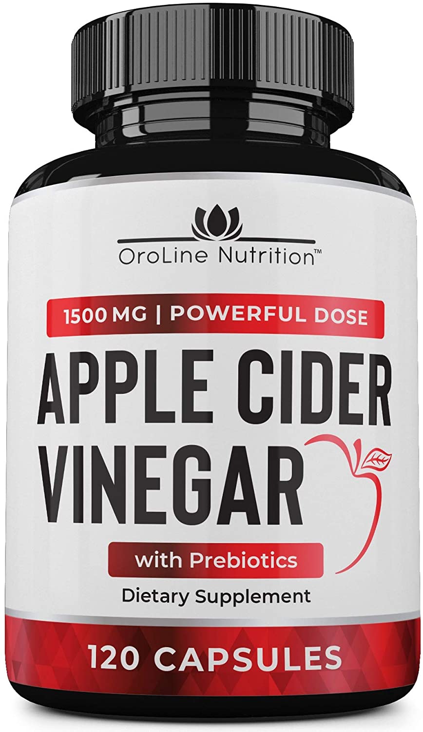 2. OroLine Nutrition Organic Apple Cider Vinegar Capsules