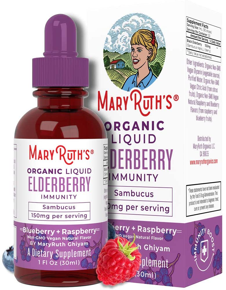 3. MaryRuth Organic Elderberry Syrup