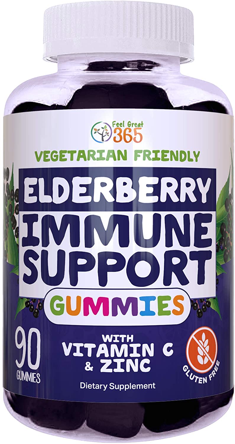 9. Elderberry Gummies by Feel Great 365