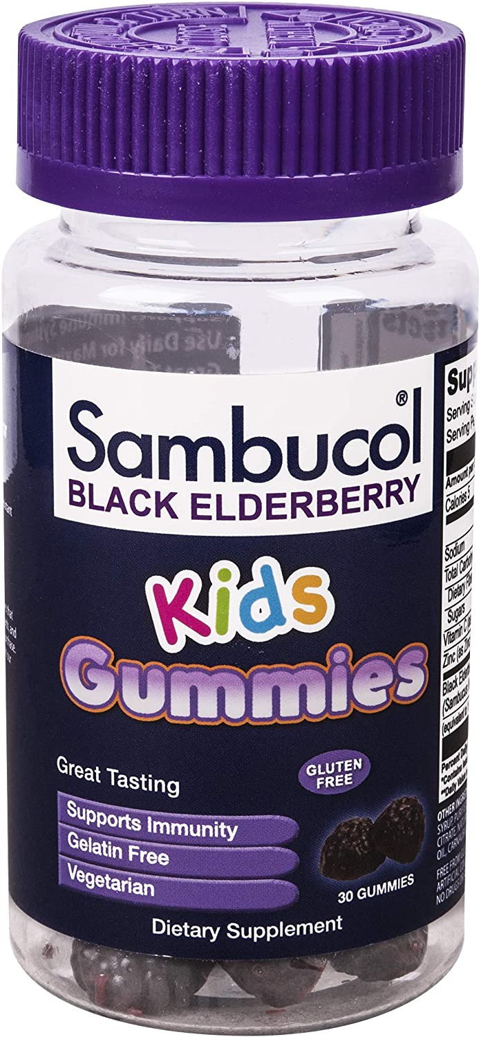 6. Sambucol Black Elderberry Kids Gummies
