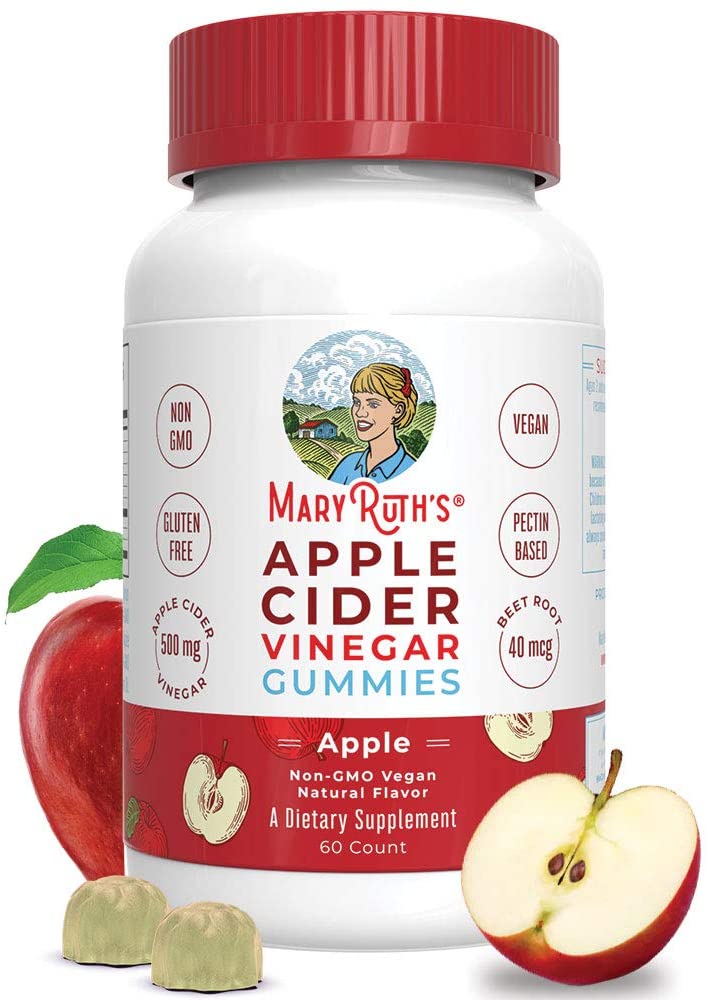 9. Organic Apple Cider Vinegar Gummies by MaryRuth's