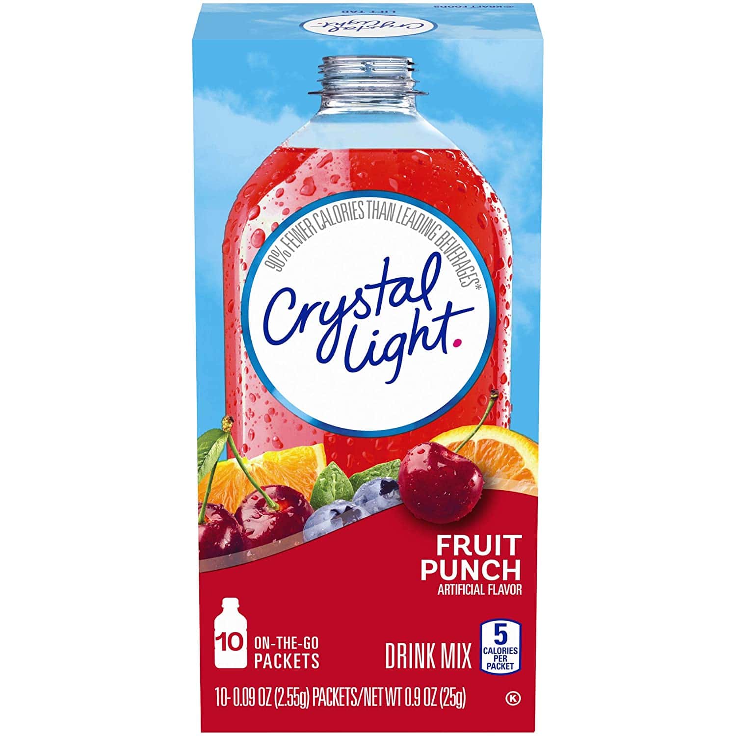 2. Crystal Light Fruit Punch Drink Mix