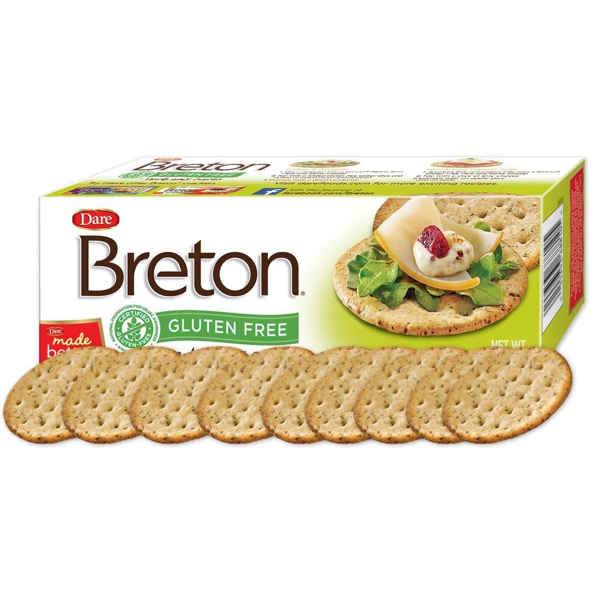 3. Dare Breton Gluten Free Crackers