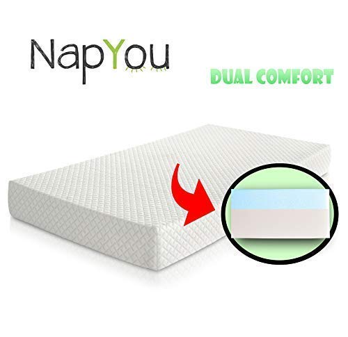 5. NapYou Dual Comfort Crib Mattress