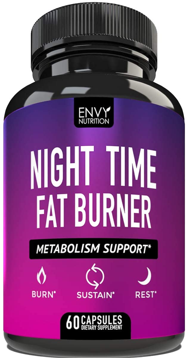 5. Envy Nutrition Night Time Fat Burner