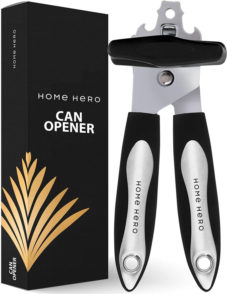 8. Home Hero Stainless Steel Can Opener Manual