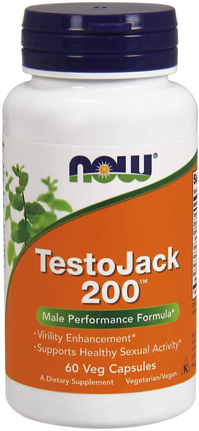 5. NOW Supplements TestoJack 200 with Tongkat Ali
