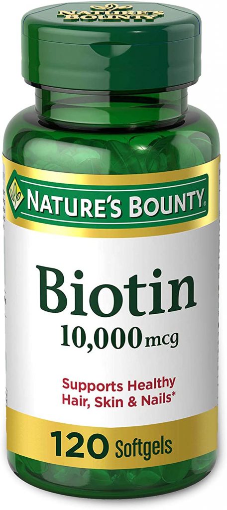1. Biotin by Nature's Bounty