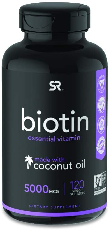 2. Sports Research Biotin with Coconut Oil
