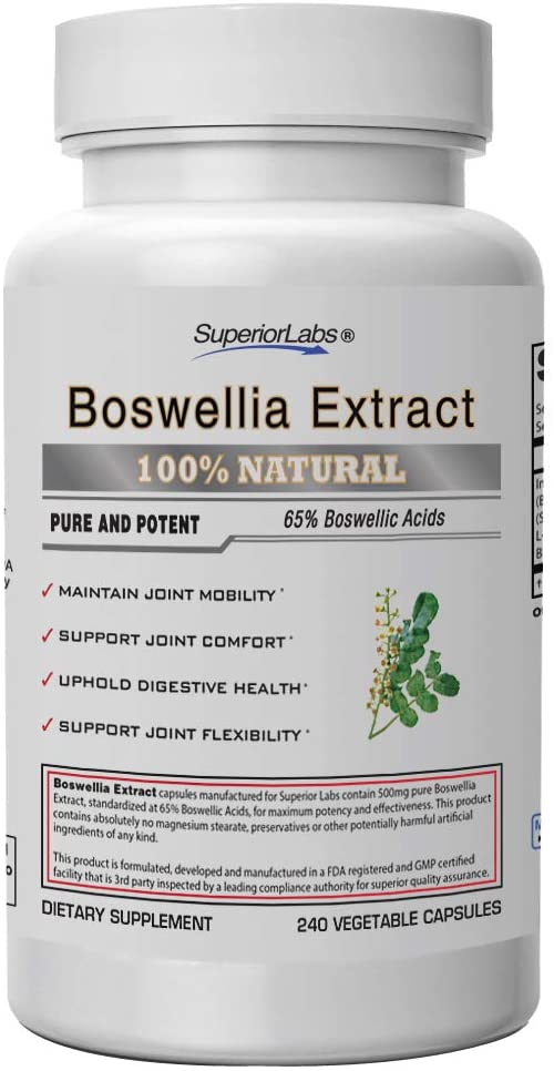 1. Superior Labs Boswellia Extract