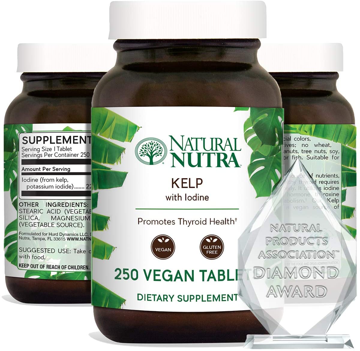 2. Natural Nutra Kelp Iodine Supplement
