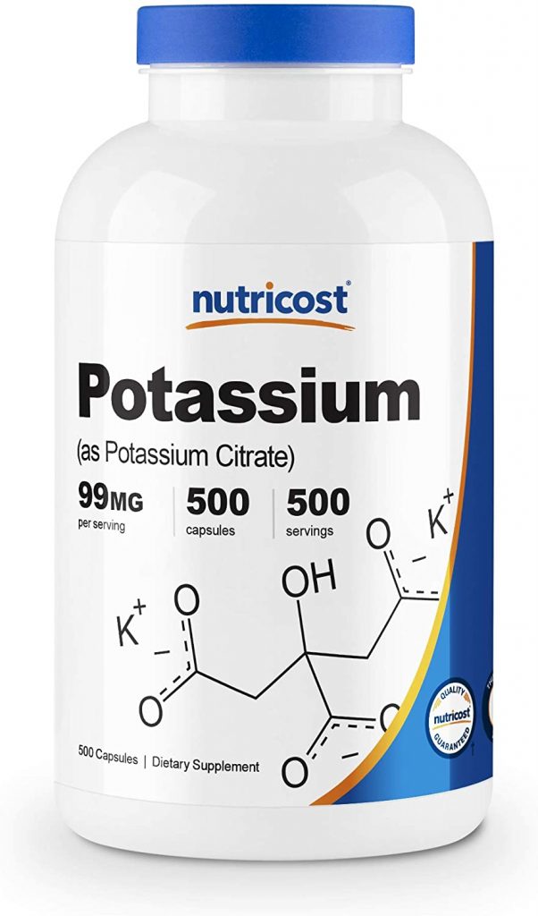 2. Nutricost Potassium Citrate Capsules