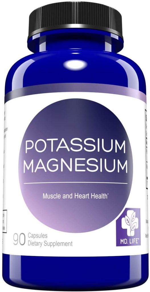 5. MD. Life Magnesium Potassium Supplement