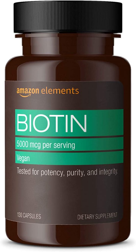 3. Amazon Elements Vegan Biotin