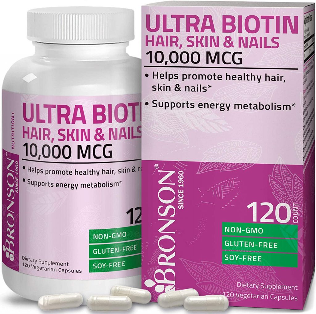 9. Bronson Ultra Biotin Supplement