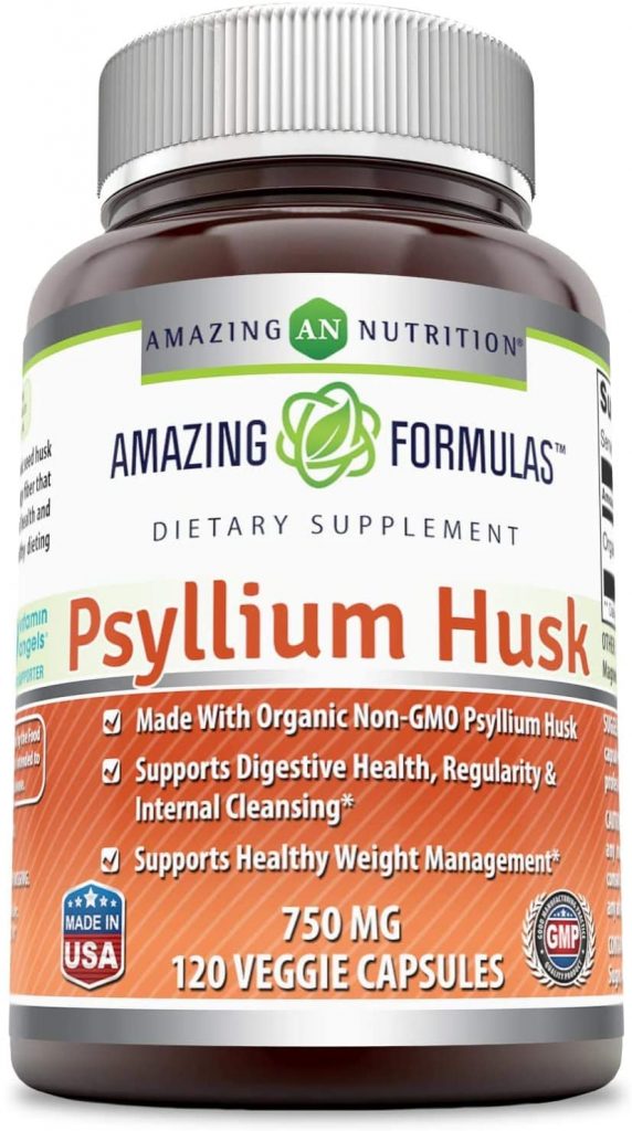 10. Amazing Formulas Psyllium Husk