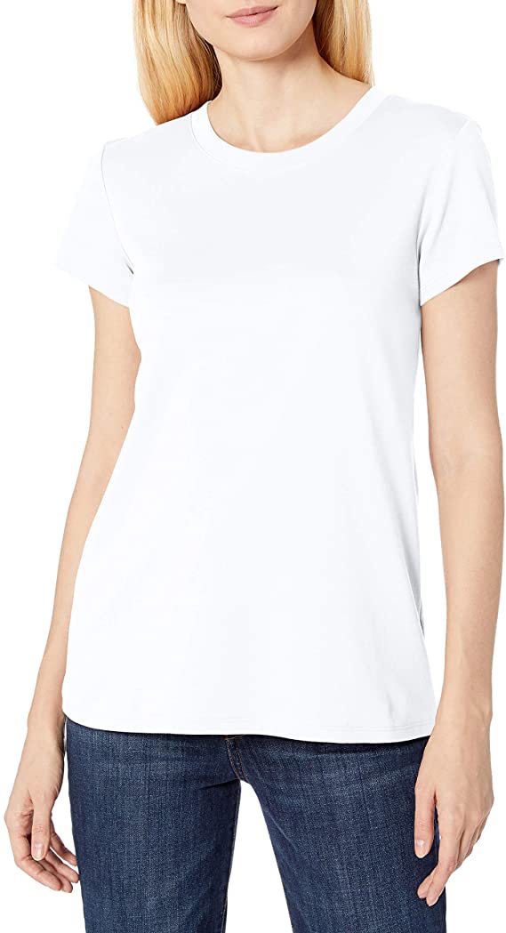 5. Lark & Ro Women's Pima Cotton T-Shirt