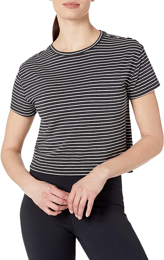 9. Core 10 Women's Pima Cotton Cropped T-Shirt