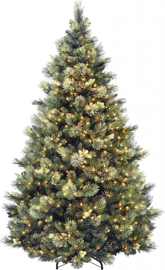 2. National Tree Company Pre-lit Artificial Christmas Tree