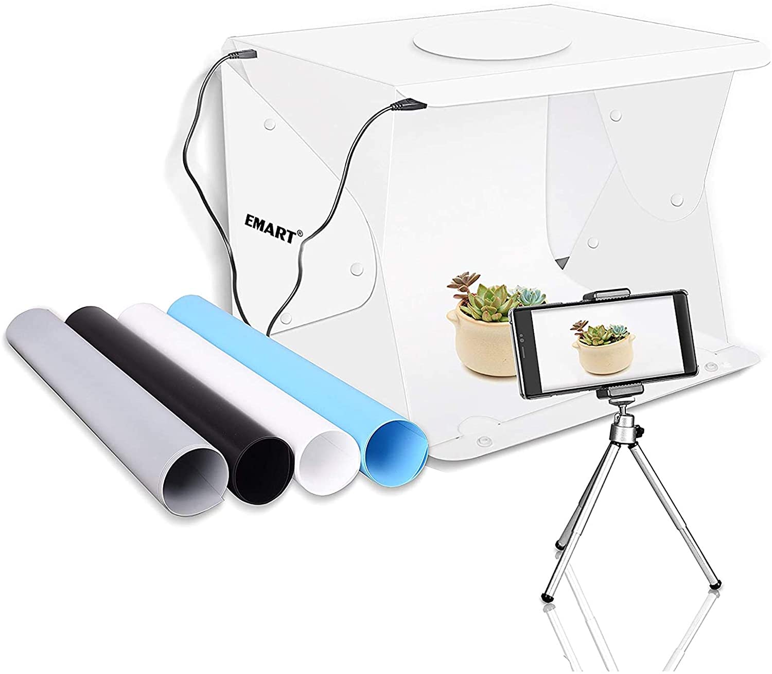 1. Emart Photography Table Top Light Box