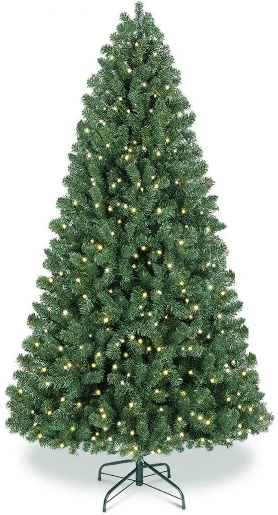 10. Benazcap Premium Pre-lit Christmas Tree