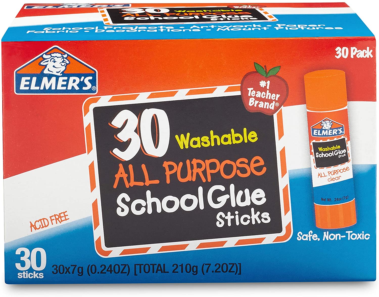 2. Elmer's All Purpose Glue Sticks