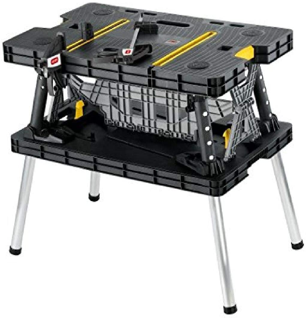 <strong>3. Keter Folding Table Workbench</strong>