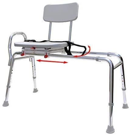 7. Eagle Health Supplies Transfer Bench and Shower Chair