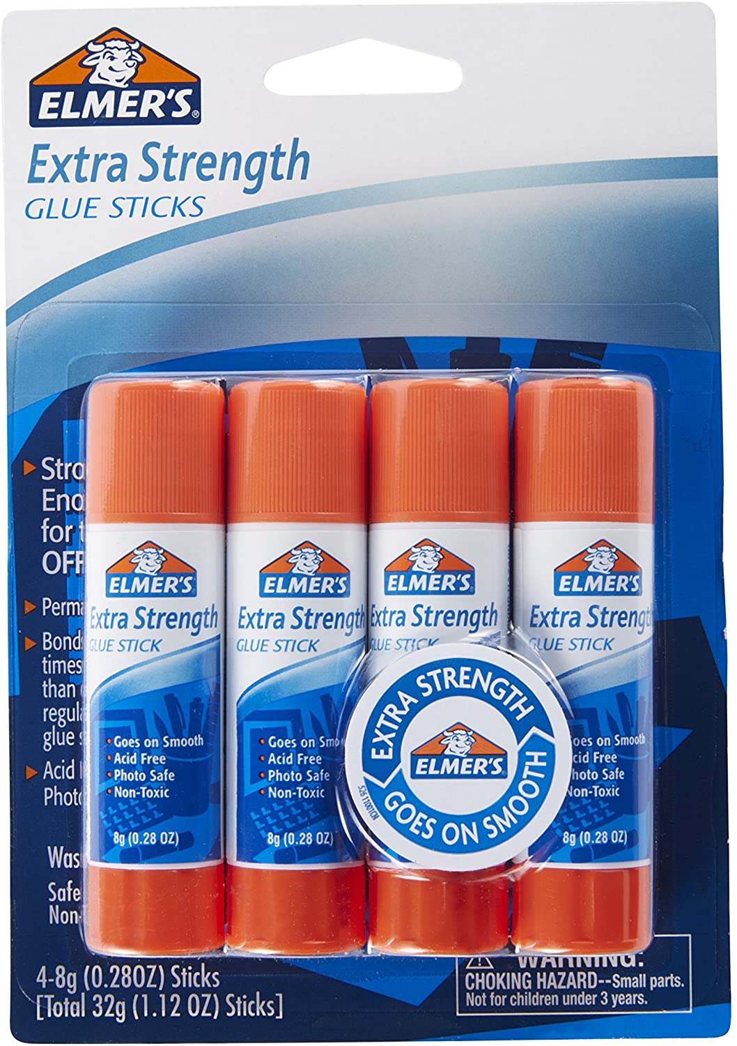 5. Elmer's Extra Strength Glue Sticks