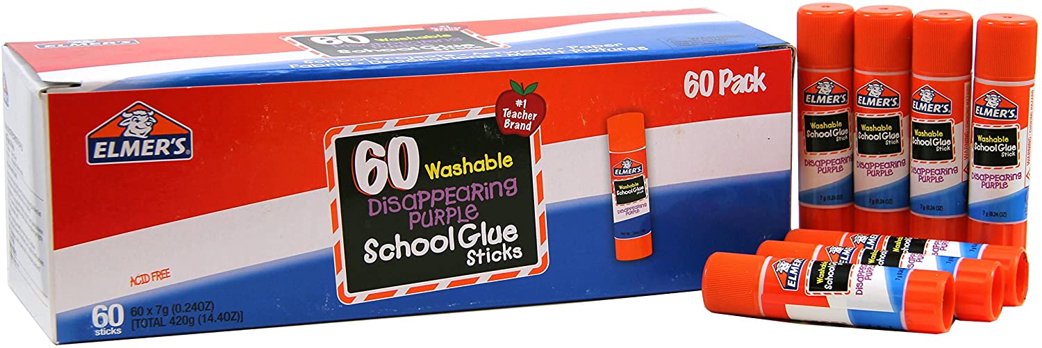 1. Elmer's Disappearing School Glue