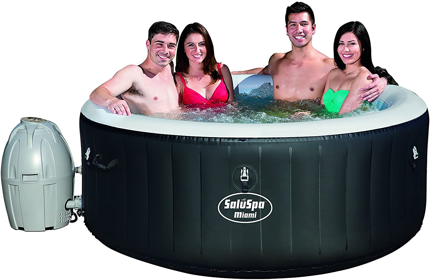 7. Bestway SaluSpa Miami Inflatable Hot Tub